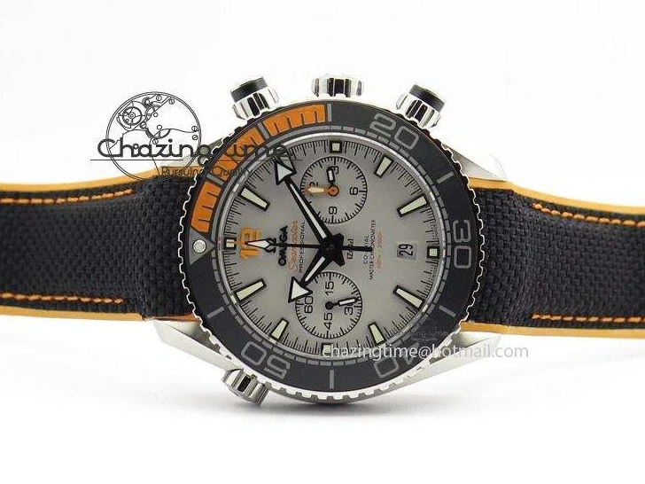 0126 Master Chronometer 45mm SS JHF Grey Dial On Nylon Strap A Neat 8249